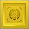 Квадратная розетка с медальоном - 3D модель STL для ЧПУ