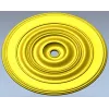 Classic Concentric Rosette STL for CNC