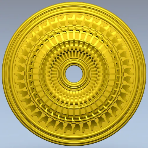 Розетка классическая круглая - 3D модель STL для ЧПУ