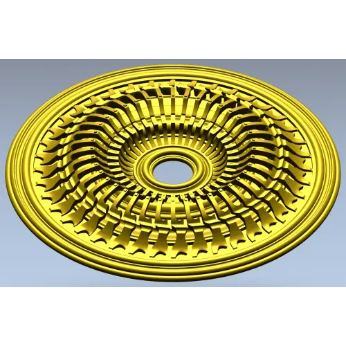Розетка классическая круглая - 3D модель STL для ЧПУ
