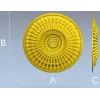 Розетка "Солнечный веер" - 3D модель STL для ЧПУ