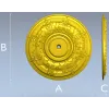 Классическая потолочная розетка - 3D модель STL для ЧПУ
