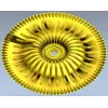 Sunray Rosette - STL 3D Model for CNC