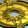 Потолочная розетка в стиле барокко - STL для ЧПУ