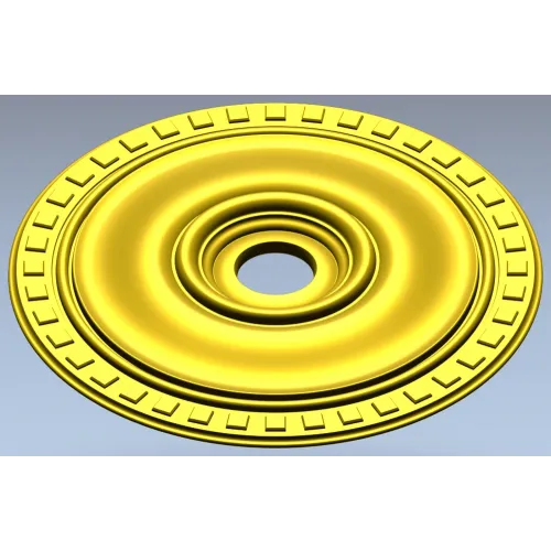 Классическая круглая розетка - 3D модель STL для ЧПУ