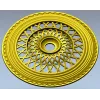 Lattice Sun Rosette - STL 3D model for CNC carving