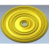 Classical Concentric Rosette - STL 3D model for CNC routing