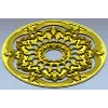 Розетка декоративная STL для ЧПУ - ажурная потолочная розетка