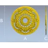 Розетка декоративная STL для ЧПУ - ажурная потолочная розетка