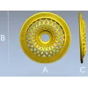 Розетка "Солнечный лотос" - 3D модель STL для ЧПУ