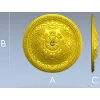 Декоративная розетка "Солнечный медальон" - stl модель для ЧПУ