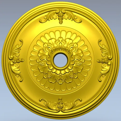 Florentine Medallion - Ceiling Rosette STL for CNC