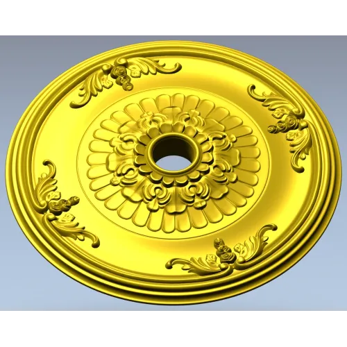 Florentine Medallion - Ceiling Rosette STL for CNC