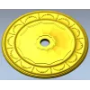 Ceiling Rosette STL - Laurel Medallion 3D Model for CNC
