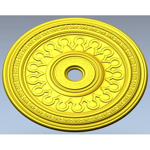 Aureole Rosette - ceiling medallion 3D model STL