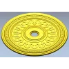 Aureole Rosette - ceiling medallion 3D model STL