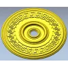 Athenian Medallion - STL 3D model rosette for CNC