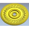 Athenian Medallion - STL 3D model rosette for CNC