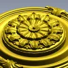 Розетка Ренессанс - stl модель для ЧПУ