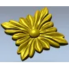 Розетка квадратная растительная - 3D модель STL для ЧПУ