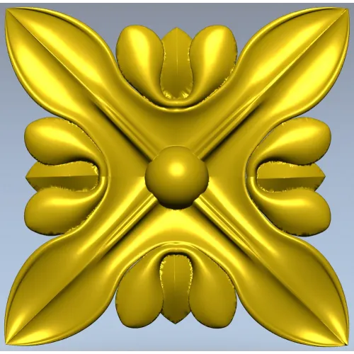 Verona Rosette - high-relief STL 3D model for CNC carving