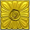 Square Rose Rosette STL for CNC