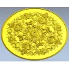 Rococo Cherub Ceiling Rosette STL Model for CNC