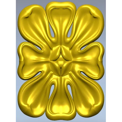 Розетка Флориана - 3D модель STL для ЧПУ