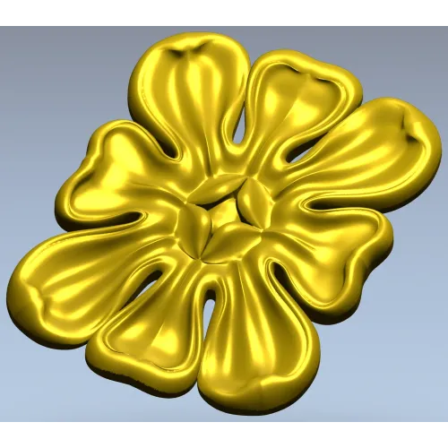 Розетка Флориана - 3D модель STL для ЧПУ