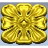 Розетка Флориана - 3D модель STL для ЧПУ