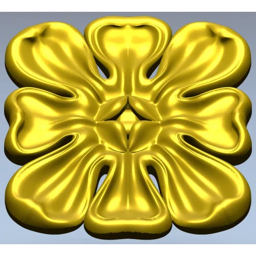 Розетка Флориана - 3D модель STL для ЧПУ