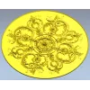 Ornate Rococo Round Rosette STL for CNC