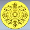 Овальная декоративная розетка - 3D модель STL для ЧПУ