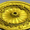 Роскошная круглая розетка - детализированная 3D модель STL для ЧПУ