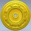 Aurelia Ceiling Rosette - 3D STL Model for CNC