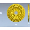 Розетка с акантом - stl модель для ЧПУ