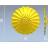 Декоративная розетка "Солнечный венчик" - 3D модель STL для ЧПУ