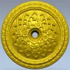 Floral Lattice Ceiling Rosette - STL 3D model for CNC