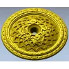Floral Lattice Ceiling Rosette - STL 3D model for CNC