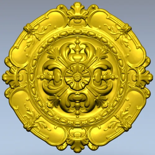 Imperial Acanthus Rosette STL