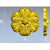 Розетка "Лотос" - декоративная 3D модель для ЧПУ в формате STL