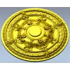 Baroque Floral Ceiling Rosette - STL 3D Model for CNC