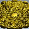 Ornate Acanthus Rosette STL for CNC