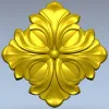 Резная розетка - 3D модель STL для ЧПУ