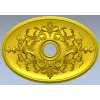 Овальная розетка в классическом стиле - 3D модель STL для ЧПУ