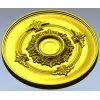 Розетка "Солнечный медальон" - 3D STL модель для ЧПУ