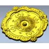 Розетка классическая в стиле барокко - stl модель для ЧПУ