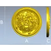 Розетка "Листовой вензель" - 3D модель STL для ЧПУ
