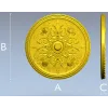 Розетка-медальон "Альбион" - stl модель для ЧПУ