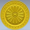 Imperial Rosette Medallion - STL 3D model for CNC carving